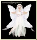 fairy in white