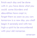 quote by emmerson