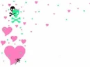 hearts and skulls