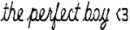 The perfect Boy <3
