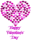Tiny Hearts Heart Happy Valentine's Day