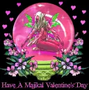 Majikal Valentine's Day Faerie Globe