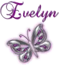 Purple butterfly- Evelyn