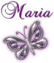 Purple butterfly- Maria