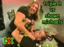 triple h vs shawn michaels