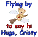 Flying by- Christy