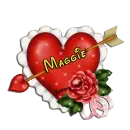 Heart & Rose: Maggie