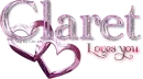 claret