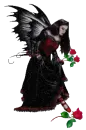 Fairy with roses