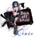 Kenia - girl aiming a gun