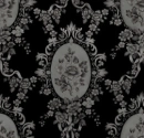 VICTORIAN PATTERN IN BLACK