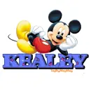 mickey with name