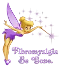 Tinkerbell Purple GlitterSparkled - Fibromyalgia Be Gone!