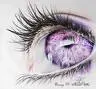 Purple eye