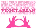 vegiterian (did ii spell dat right :O?)