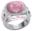 pink jonas brothers diamond ring liset
