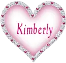 HEART WITH NAME KIMBERLY