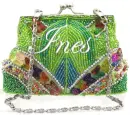 BEADED PURSE: INES