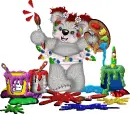 CREDDY BEAR- PAINT TIME
