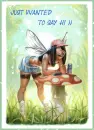Fairy on the phone