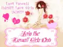 join the kawaii girls club