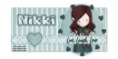 Gorjuss  Live,Laugh,Love w/ Nikki name