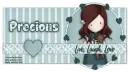 Gorjuss  Live,Laugh,Love w/ Precious name