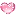 Sparkling valentines heart