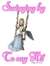 Swinging by