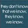 know