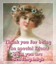 Victorian Lady with poem