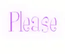 please