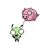 Gir with Piggy!