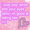 i love your smile