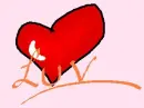 "Luv" Heart