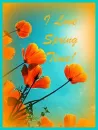 I love spring time