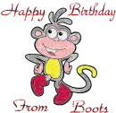 Happy Birthday From Boots