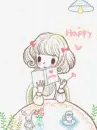 LOVELY GIRL HAPPY