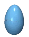 Rabbit in egg