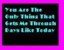 You