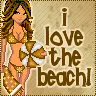 I love the beach<3