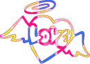 heart with wings love peace happiness