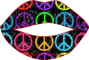 peace lips (animated)