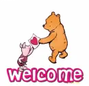 Winnie The Pooh Welcome