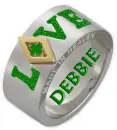 LUCKY IN LOVE RING: DEBBIE