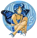 Anime blue fairy