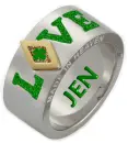 LUCKY IN LOVE RING: JEN