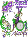 Aletha's Mardi Gras time
