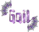 Diamond Pierced Text - Gail