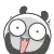 Funny Face Panda